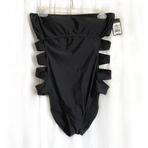 Wossino women's swimsuit, one piece, black, size M, New NWT